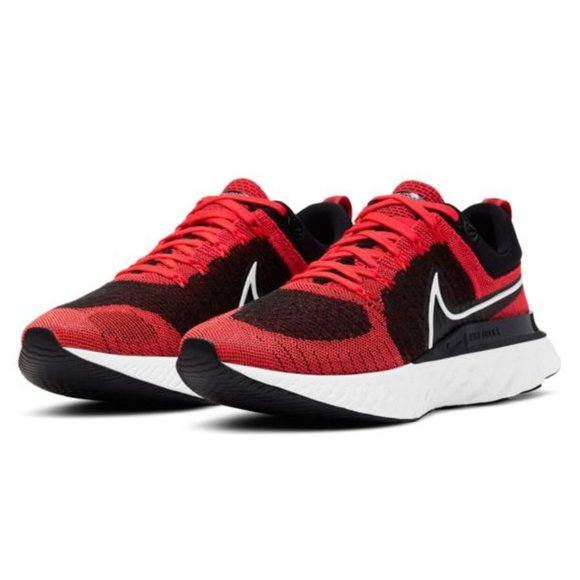 nike react infinity run flyknit bright crimson